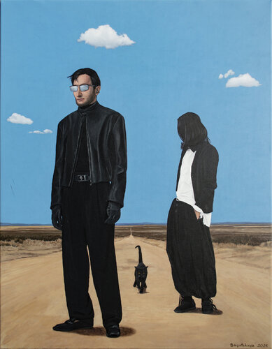 The Path Where Nothing Is Simple von Nataliya Bagatskaya, Malerei kaufen auf Select