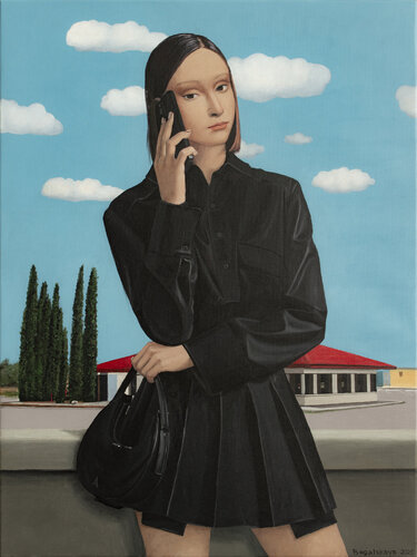 Just Keep the Connection von Nataliya Bagatskaya, Malerei kaufen auf Select