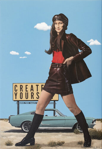 Create Yourself von Nataliya Bagatskaya, Malerei kaufen auf Select