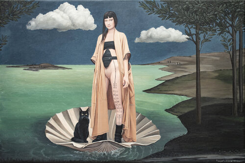 On the Border of Worlds von Nataliya Bagatskaya, Malerei kaufen auf Select