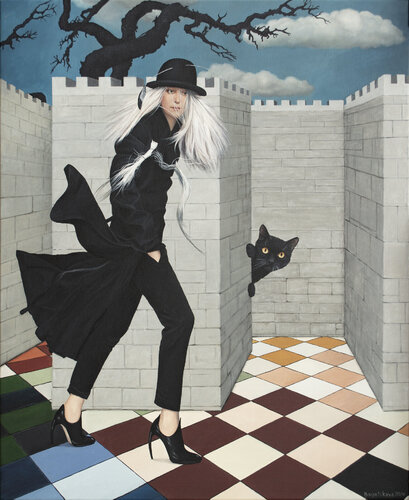 Hide and Seek von Nataliya Bagatskaya, Malerei kaufen auf Select