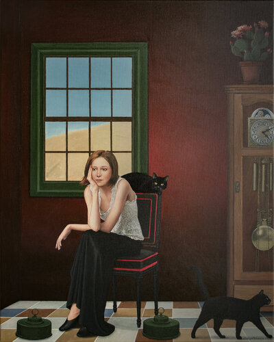 To Leave or to Stay by Nataliya Bagatskaya, Painting for Sale on Select