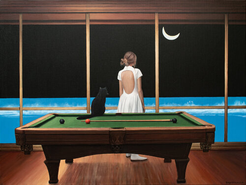 The Unplayed Shot von Nataliya Bagatskaya, Malerei kaufen auf Select