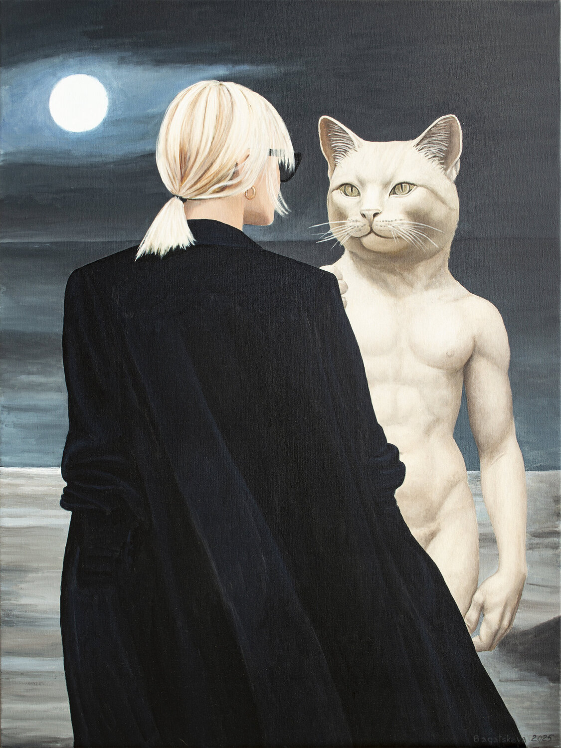 The Gaze Nataliya Bagatskaya Originalgemälde zu verkaufen