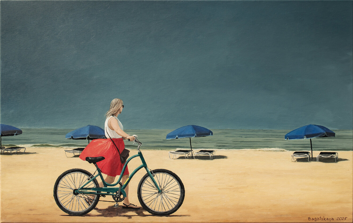 My Forever Summer Nataliya Bagatskaya Originalgemälde zu verkaufen