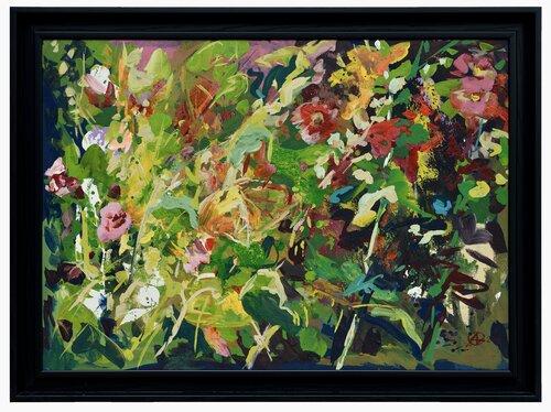 Floral exposure by Ana Asavei Pietraru, Painting for Sale on Select