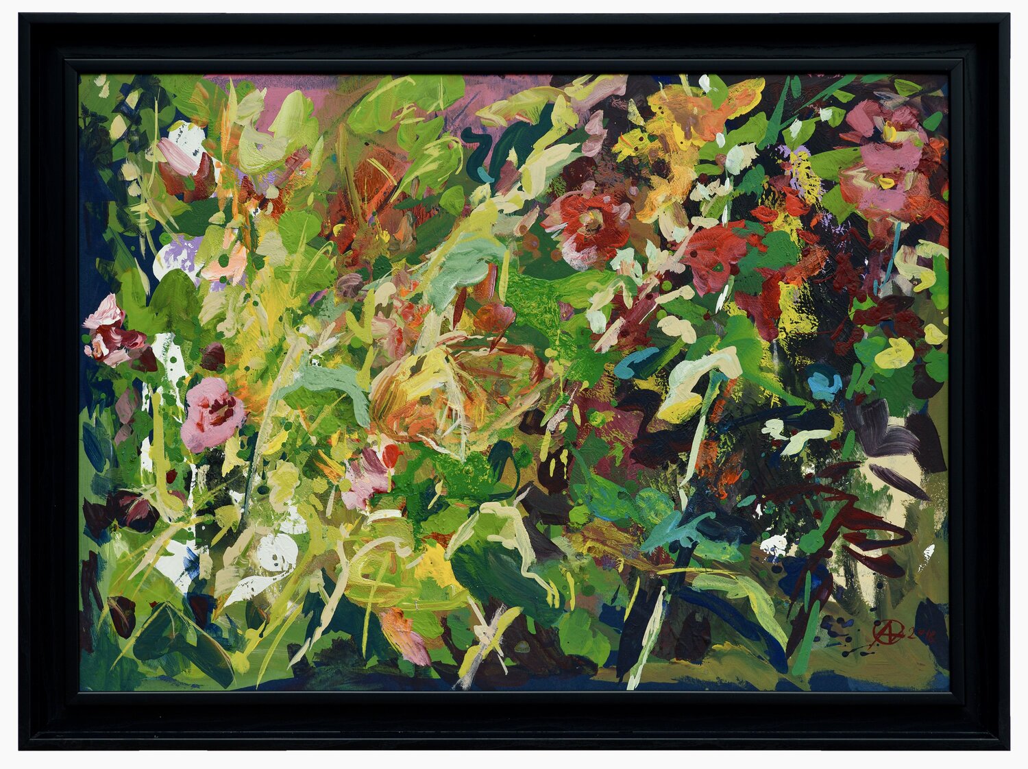 Floral exposure Ana Asavei Pietraru Original painting for sale