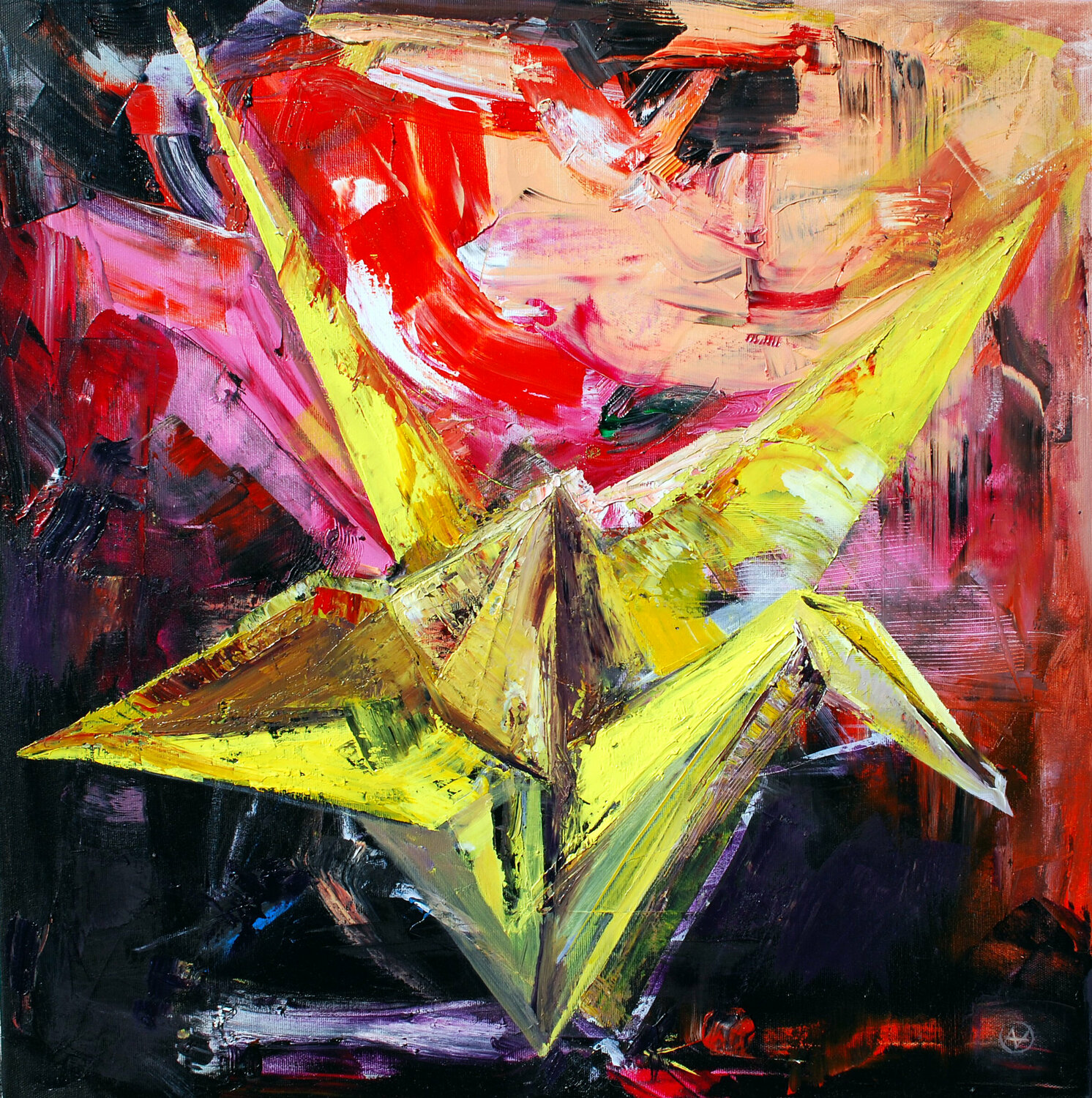 Fly Ana Asavei Pietraru Original painting for sale