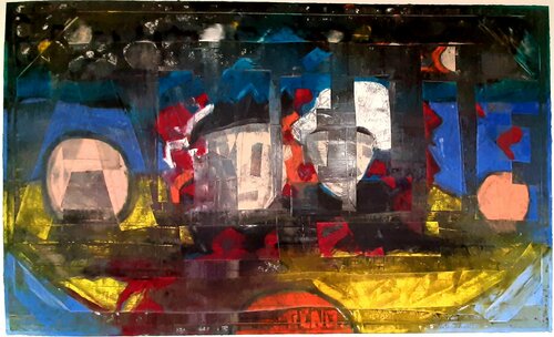 Le prénom by Benoit Andre, Painting for Sale on Select