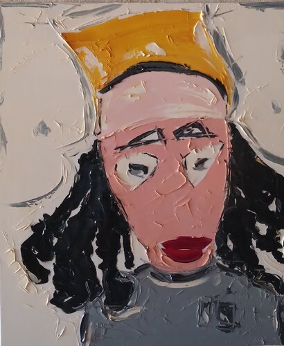 Nounouche by Benoit Andre, Painting for Sale on Select