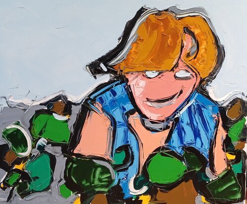 Jeannette by Benoit Andre, Painting for Sale on Select