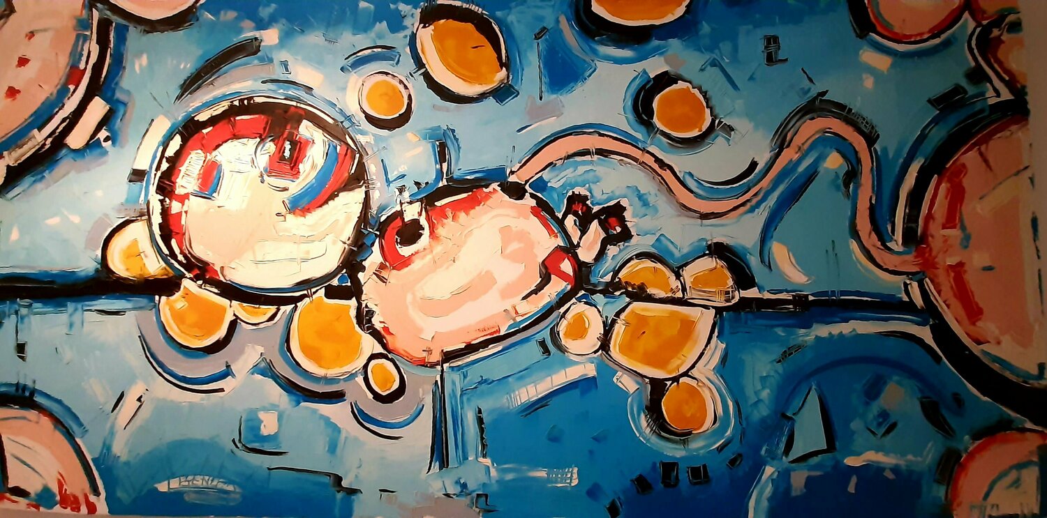 Ange Benoit Andre Original painting for sale