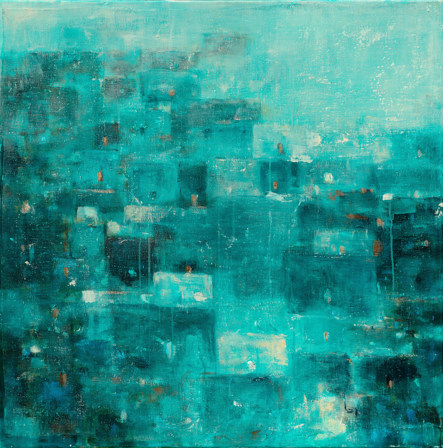 Cité d'Emeraude Solveiga Original painting for sale
