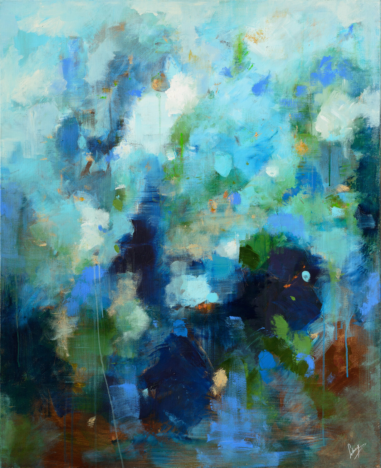 Green Park Solveiga Original painting for sale