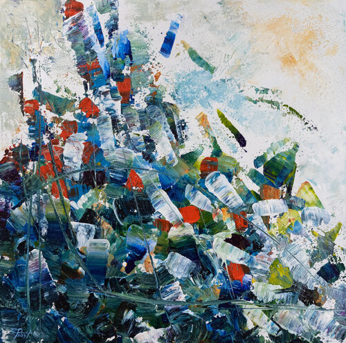 Marais salé by Chantal Proulx, Painting for Sale on Select