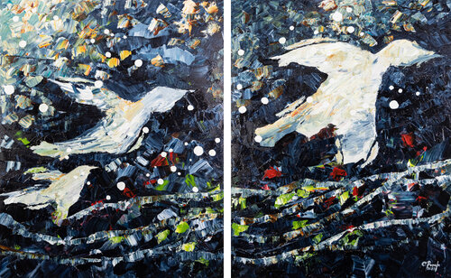 Cap Tourmente by Chantal Proulx, Painting for Sale on Select