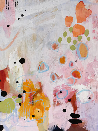 Petites mélodies by Chantal Proulx, Painting for Sale on Select