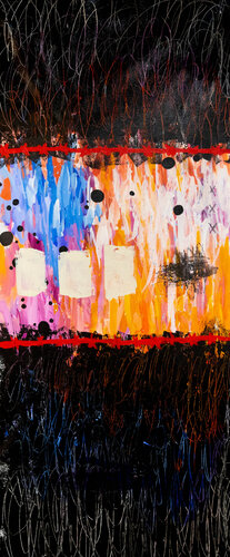 Nous sommes tous des humains by Chantal Proulx, Painting for Sale on Select