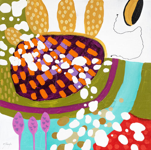 Tournesol by Chantal Proulx, Painting for Sale on Select
