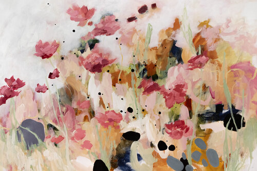 Le jardin de Madeleine by Chantal Proulx, Painting for Sale on Select
