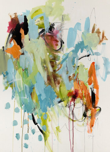Envie de danser 2 by Chantal Proulx, Painting for Sale on Select