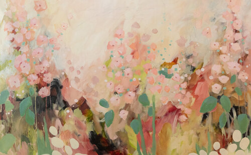 Jardin d'antan by Chantal Proulx, Painting for Sale on Select