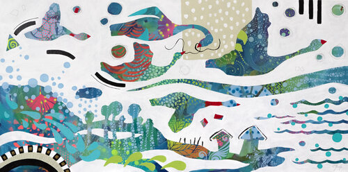 Vent du nord by Chantal Proulx, Painting for Sale on Select
