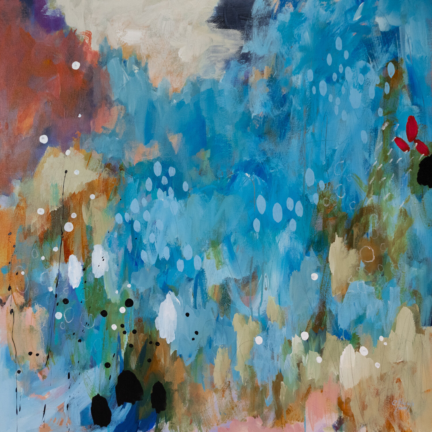 Bluegrass Chantal Proulx Original painting for sale