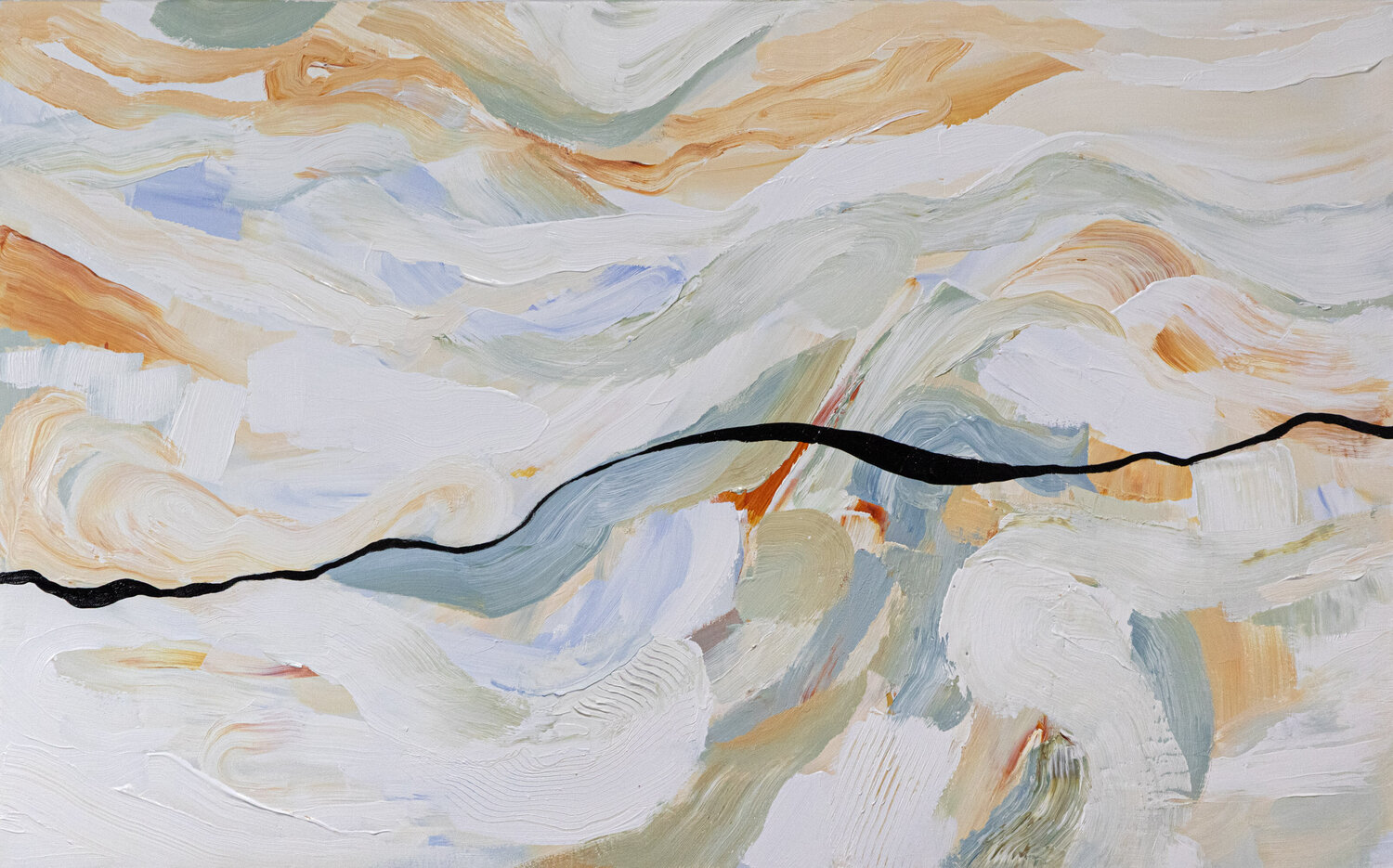 Caresse d'horizon Chantal Proulx Original painting for sale