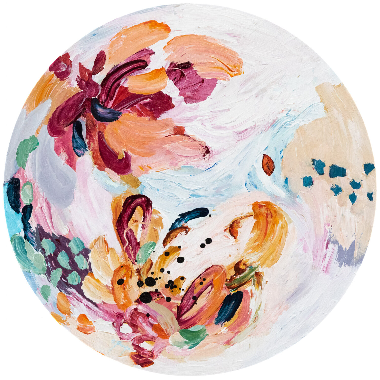 Hibiscus Chantal Proulx Original painting for sale