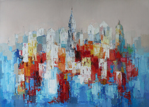 Avignon by Plamen Bibeschkov, Painting for Sale on Select