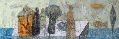 To be by my side by Plamen Bibeschkov, Painting for Sale on Select