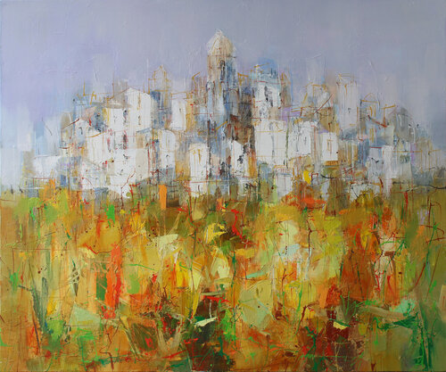 Somewhere in the south by Plamen Bibeschkov, Painting for Sale on Select