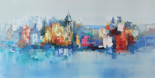 La Salis by Plamen Bibeschkov, Painting for Sale on Select
