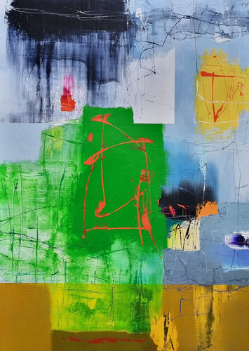 Morning of Patience by Plamen Bibeschkov, Painting for Sale on Select