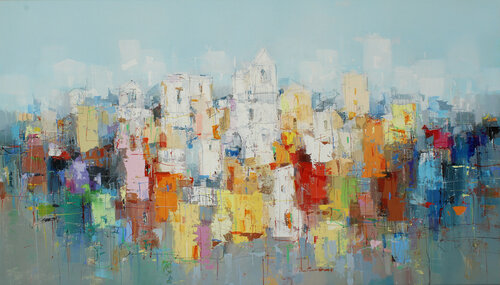 Land of Silence by Plamen Bibeschkov, Painting for Sale on Select