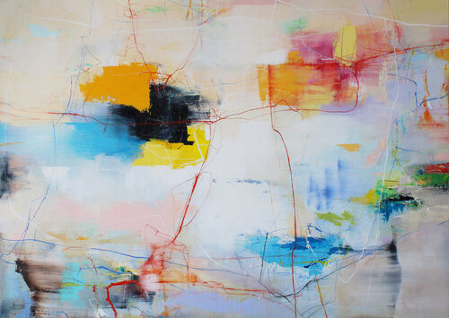 The Breath of Infinity by Plamen Bibeschkov, Painting for Sale on Select