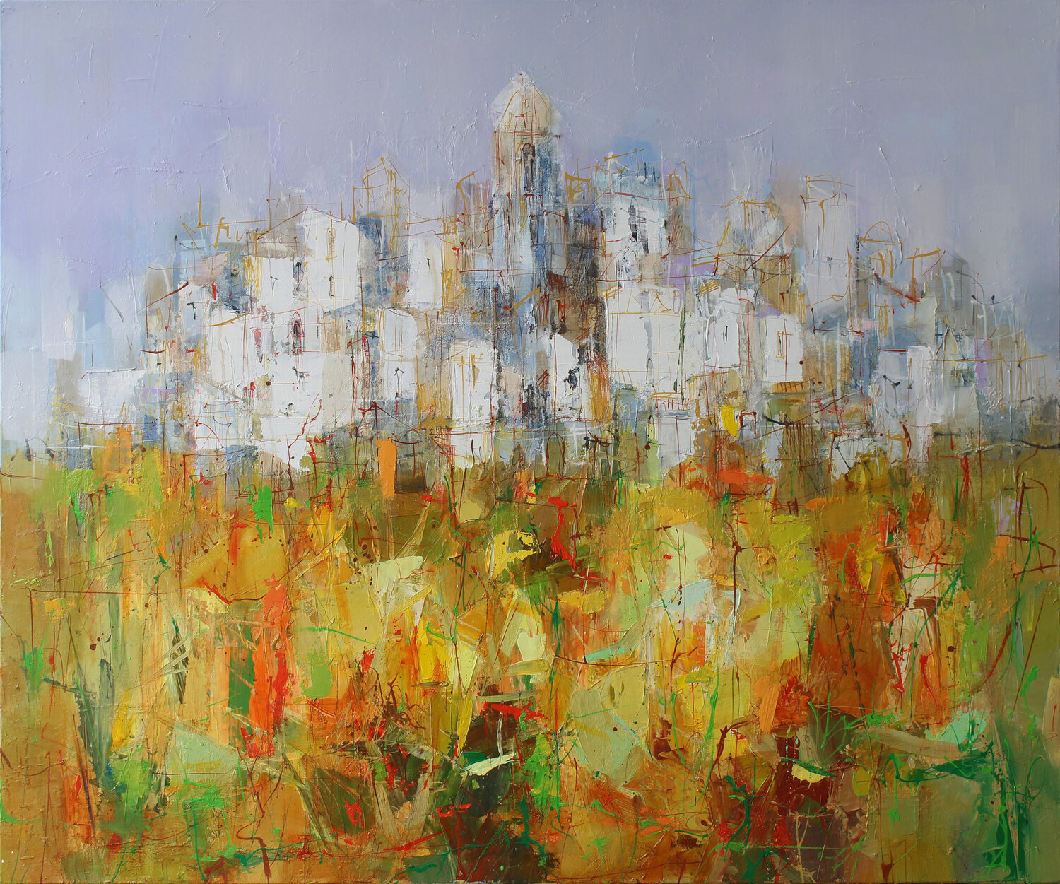 Somewhere in the south Plamen Bibeschkov Original painting for sale