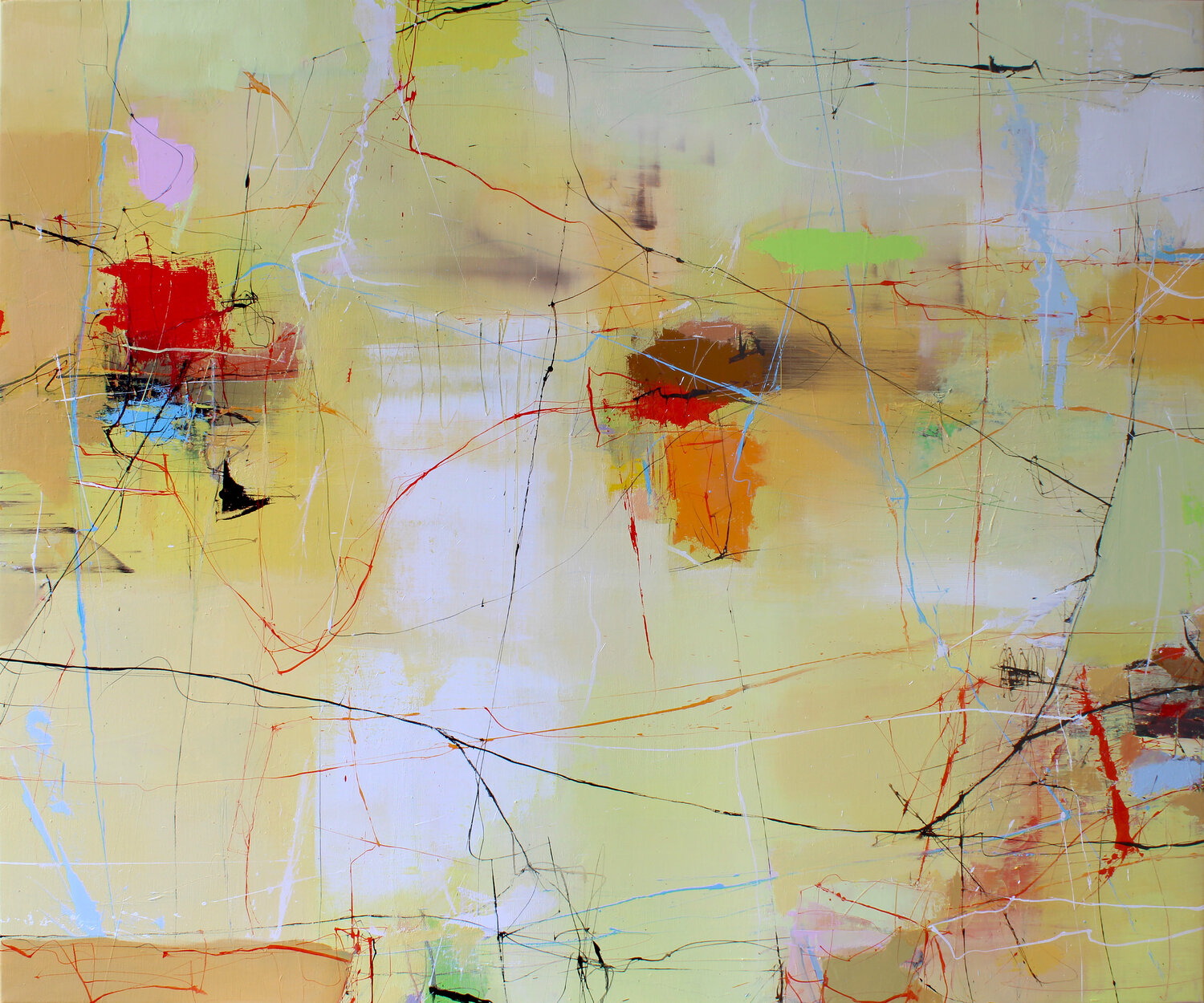 Territory of Desire Plamen Bibeschkov Original painting for sale