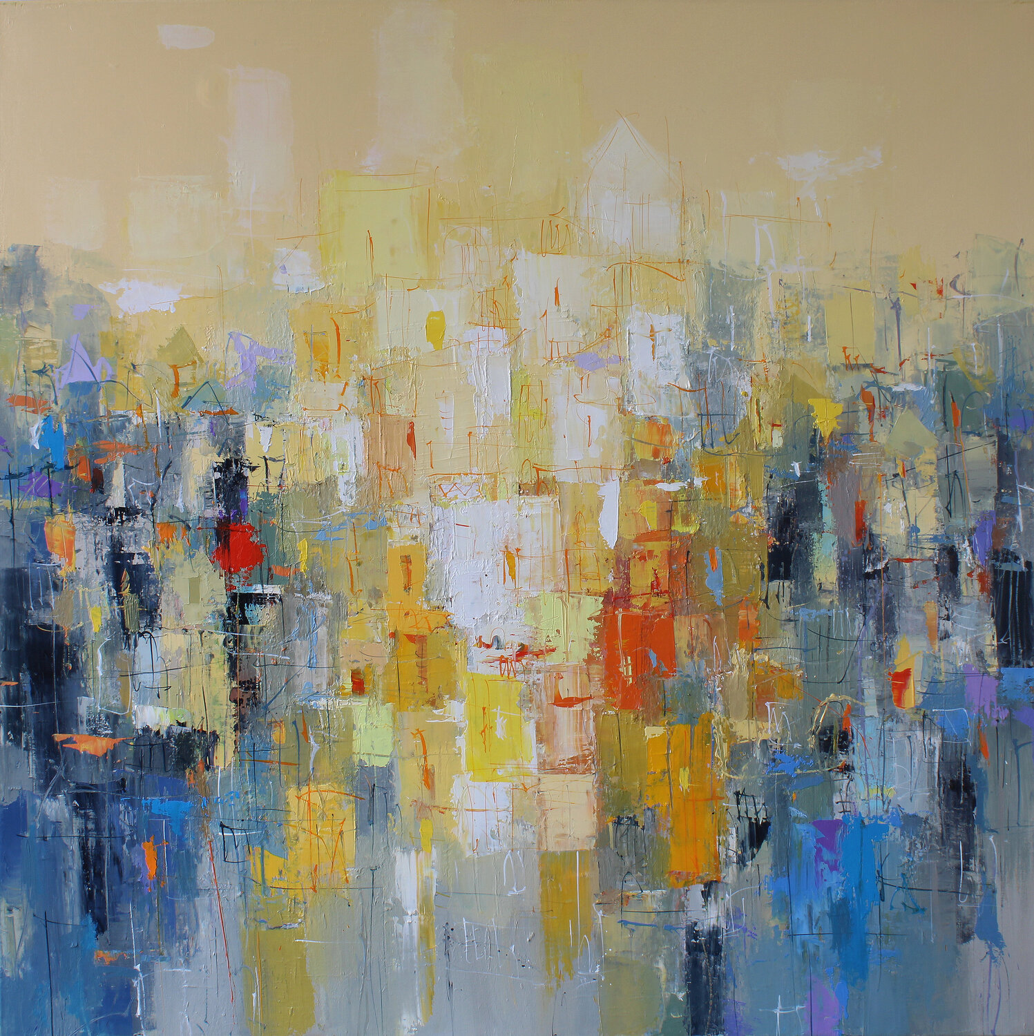 Trying to remember the dream Plamen Bibeschkov Original painting for sale