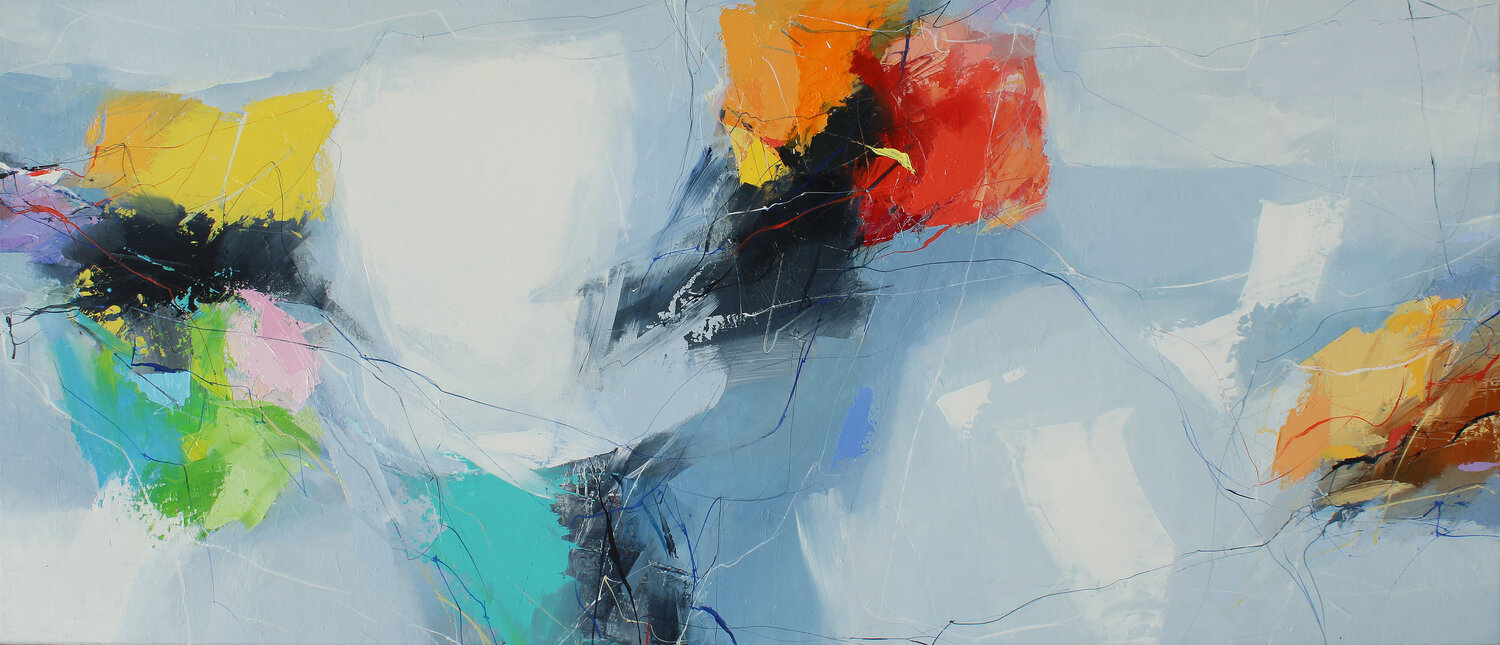 The Territory of Freedom Plamen Bibeschkov Original painting for sale