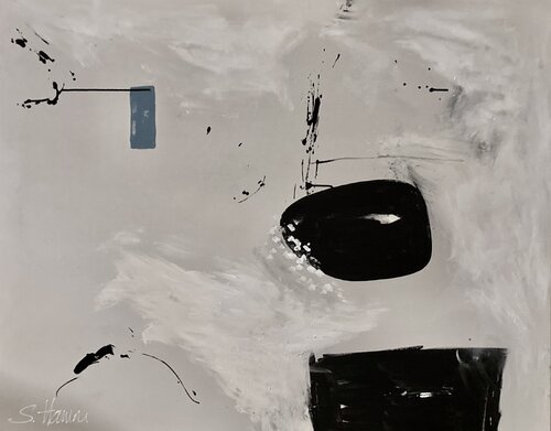 Caught in a whirlwind by Sylvie Hamou, Painting for Sale on Select