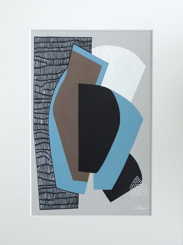 Japandi I by Sylvie Hamou, Painting for Sale on Select