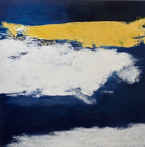 Night sky by Sylvie Hamou, Painting for Sale on Select