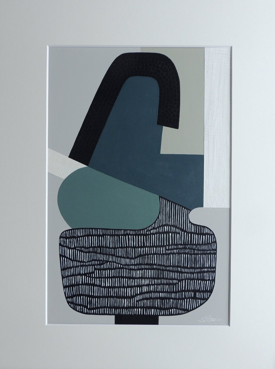 The Basket I Sylvie Hamou Original painting for sale