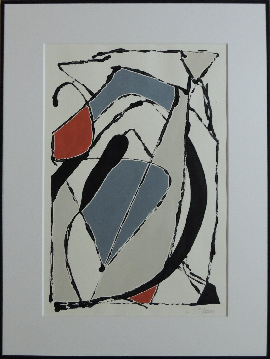 Free form II Sylvie Hamou Original painting for sale