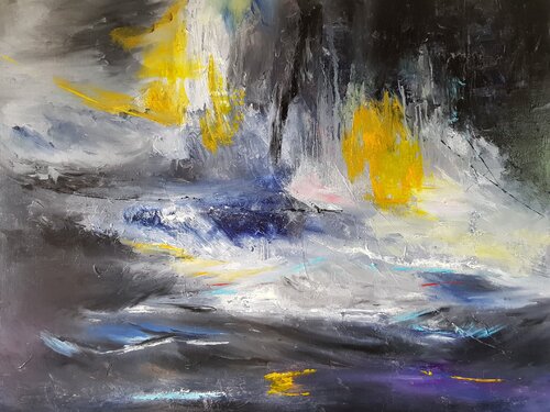 L' Ecume des jours by Beatrice Van Ez-Le Perru, Painting for Sale on Select
