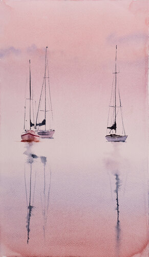 ***Stille*** by Yuriy Kraft, Work on Paper for Sale on Select