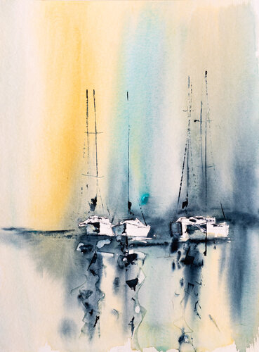 ***Marina I*** by Yuriy Kraft, Work on Paper for Sale on Select