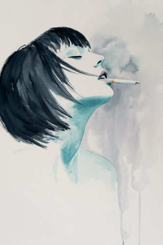 Cassandra by Yuriy Kraft, Work on Paper for Sale on Select